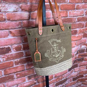 Ralph Lauren Canvas Tote